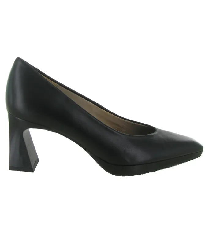 escarpins et trotteurs - Fermé - femme - Cuir - Noir - Hispanitas