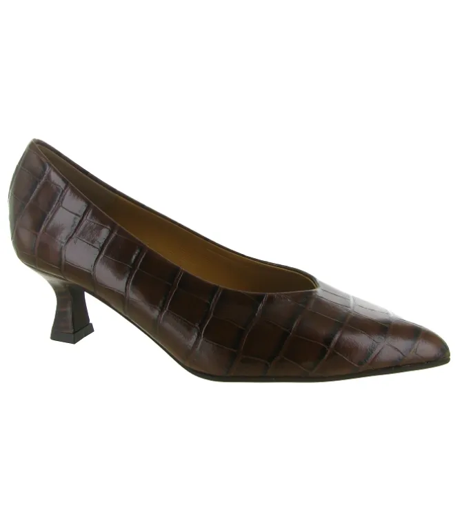 escarpins et trotteurs - Fermé - femme - Cuir - Marron - Pedro miralles