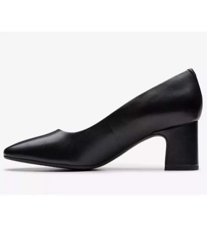 escarpins et trotteurs - Fermé - femme - Cuir - Noir - Clarks