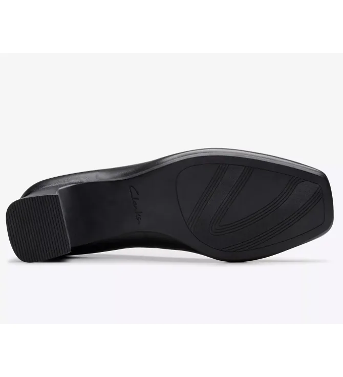 escarpins et trotteurs - Fermé - femme - Cuir - Noir - Clarks