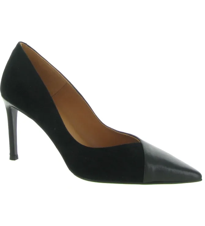 escarpins et trotteurs - Fermé - femme - Cuir - Noir - Billi bi