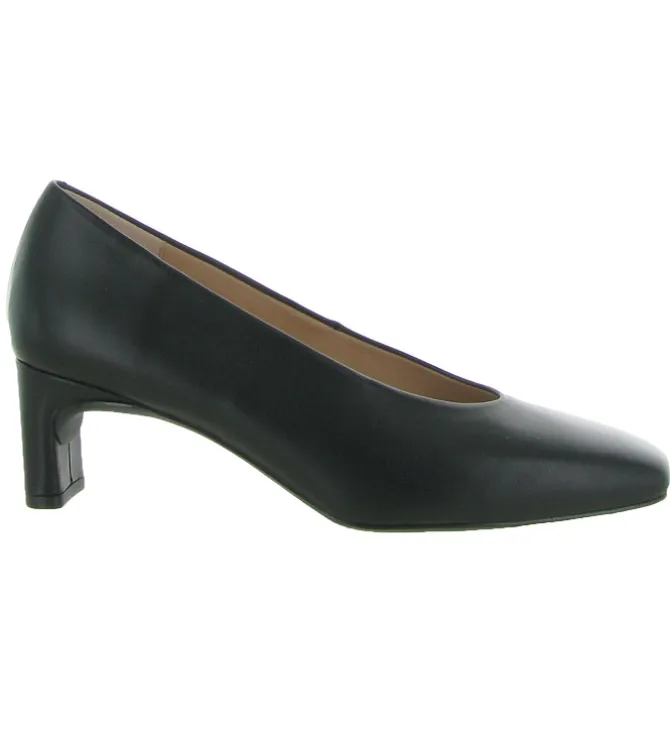 escarpins et trotteurs - Fermé - femme - Cuir - Noir - Unisa