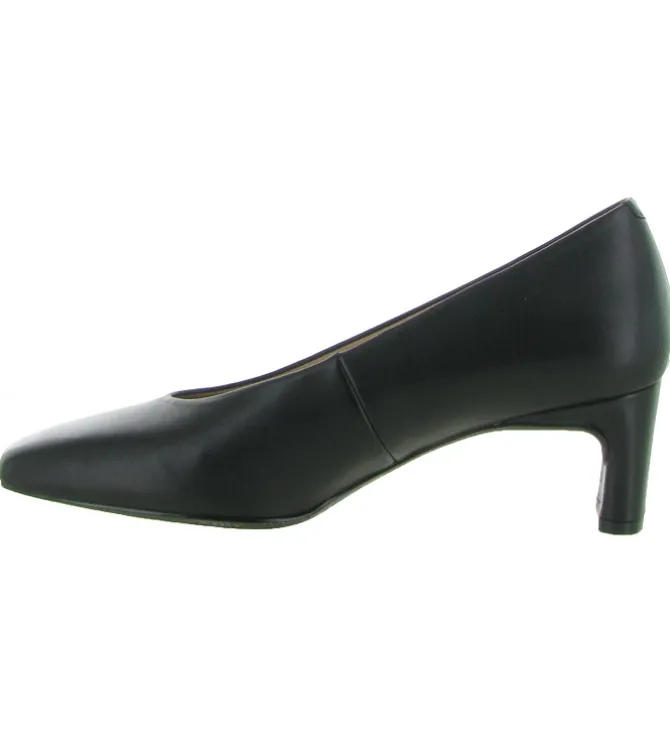escarpins et trotteurs - Fermé - femme - Cuir - Noir - Unisa