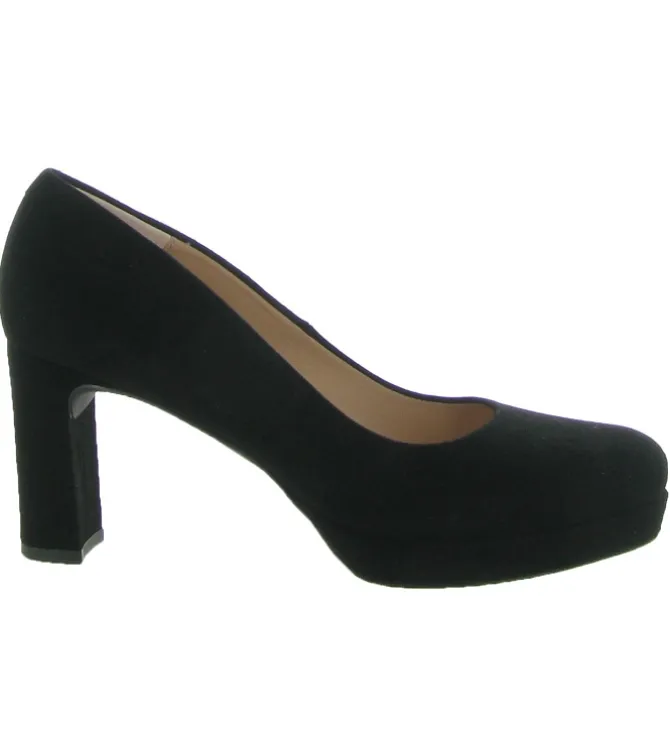 escarpins et trotteurs - Fermé - femme - Cuir - Noir - Unisa