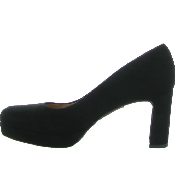 escarpins et trotteurs - Fermé - femme - Cuir - Noir - Unisa