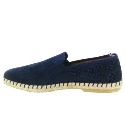 espadrilles - - homme - Nubuck - Bleu Marine - Verbenas