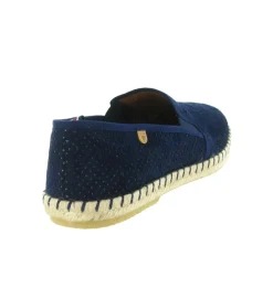 espadrilles - - homme - Nubuck - Bleu Marine - Verbenas