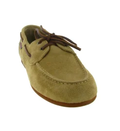 mocassins - Bateau - femme - Nubuck - Beige - Sebago