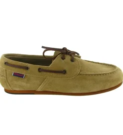 mocassins - Bateau - femme - Nubuck - Beige - Sebago