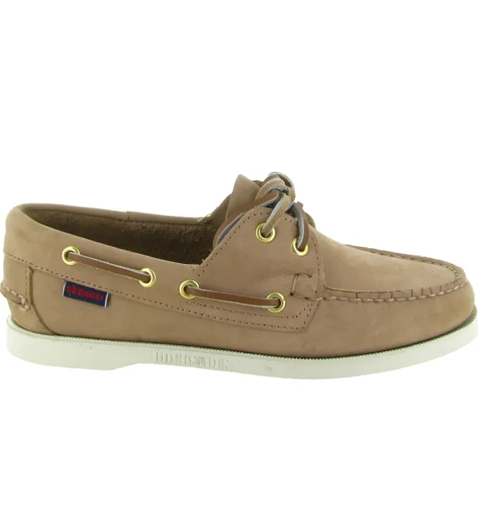 mocassins - Bateau - femme - Nubuck - Camel - Sebago