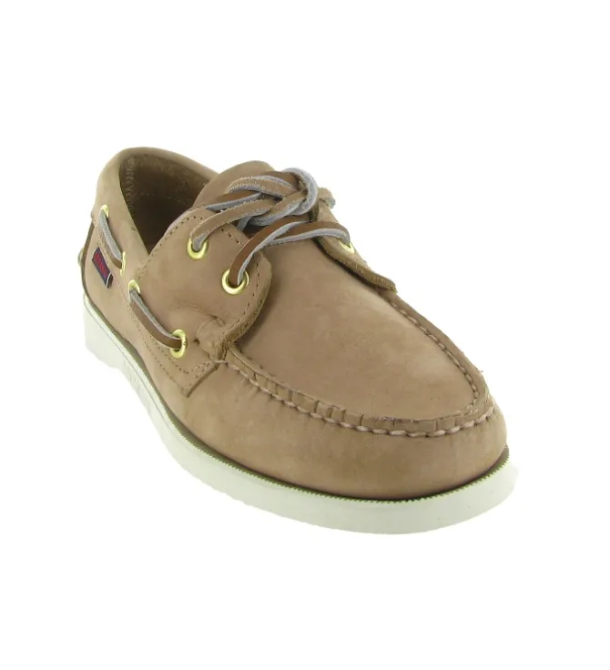 mocassins - Bateau - femme - Nubuck - Camel - Sebago