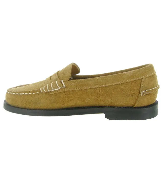 mocassins - Bateau - femme - Nubuck - Beige - Sebago