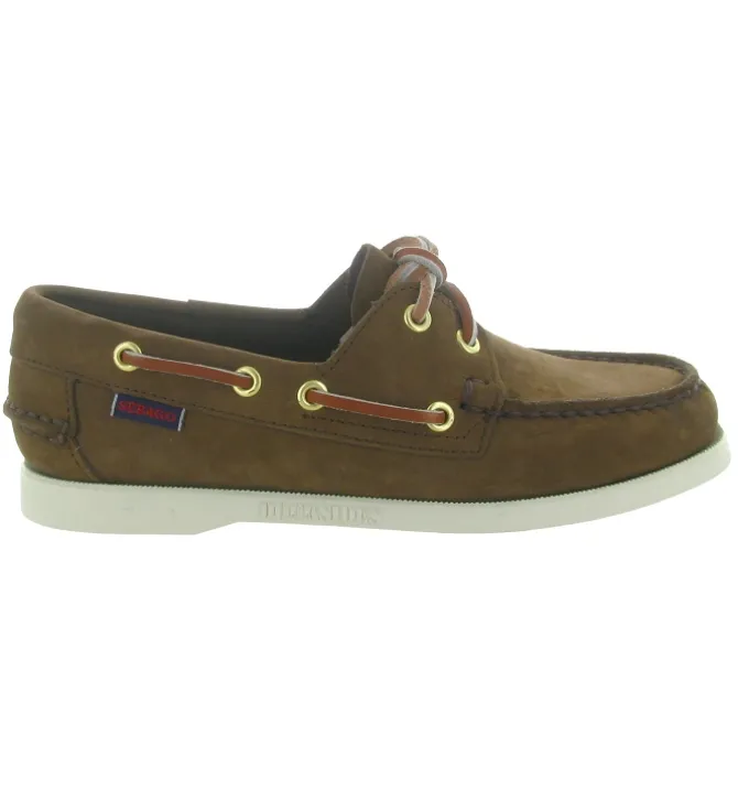 mocassins - Bateau - femme - Nubuck - Chestnut - Sebago