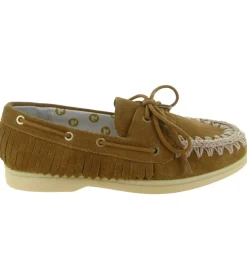 mocassins - Bateau - femme - Nubuck - Chestnut - Mou