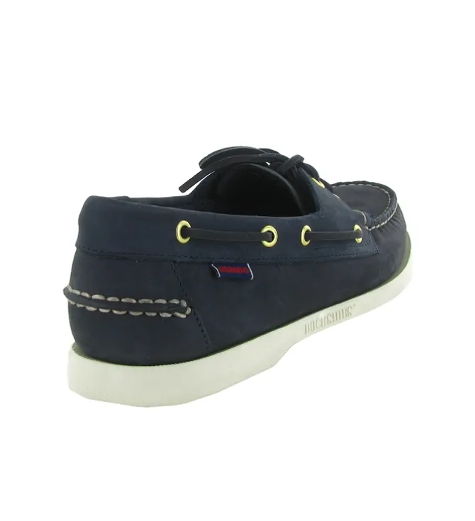 mocassins - Bateau - homme - Cuir - Bleu Marine - Sebago