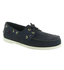 mocassins - Bateau - homme - Cuir - Bleu Marine - Sebago