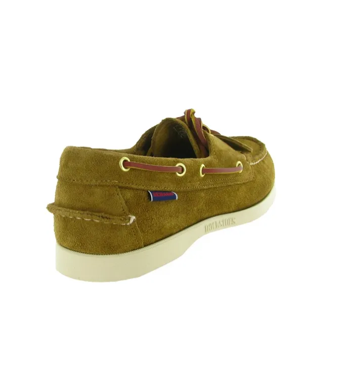 mocassins - Bateau - homme - Cuir - Chestnut - Sebago