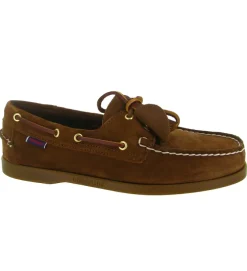 mocassins - Bateau - homme - Cuir - Marron - Sebago