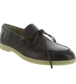 mocassins - Bateau - homme - Cuir - Marron - Nicola benson franzini