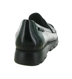 mocassins - Compensé - femme - Cuir - Noir - Mephisto