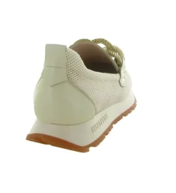 mocassins - Compensé - femme - Cuir - Beige - Hispanitas