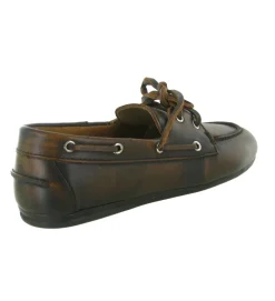 mocassins - Décontracté - femme - Cuir - Marron - Posa