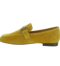 mocassins - Elégant - femme - Cuir - Jaune - Bibi lou