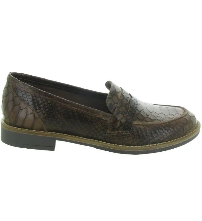 mocassins - Elégant - femme - Cuir - Marron - Armando