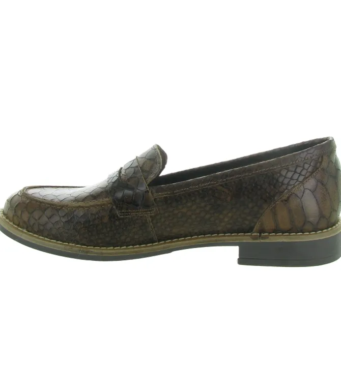 mocassins - Elégant - femme - Cuir - Marron - Armando