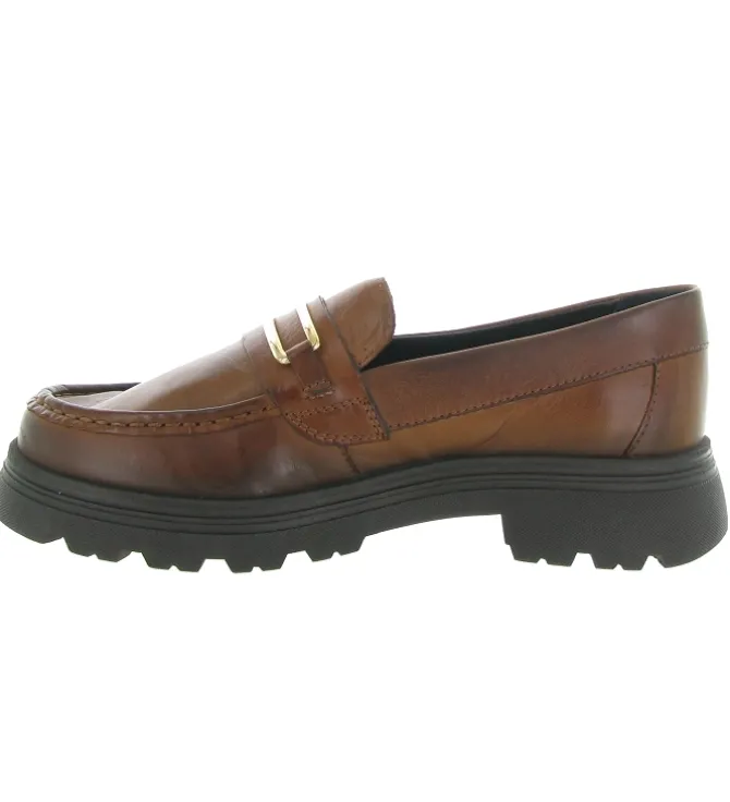 mocassins - Elégant - femme - Cuir - Marron - Creator