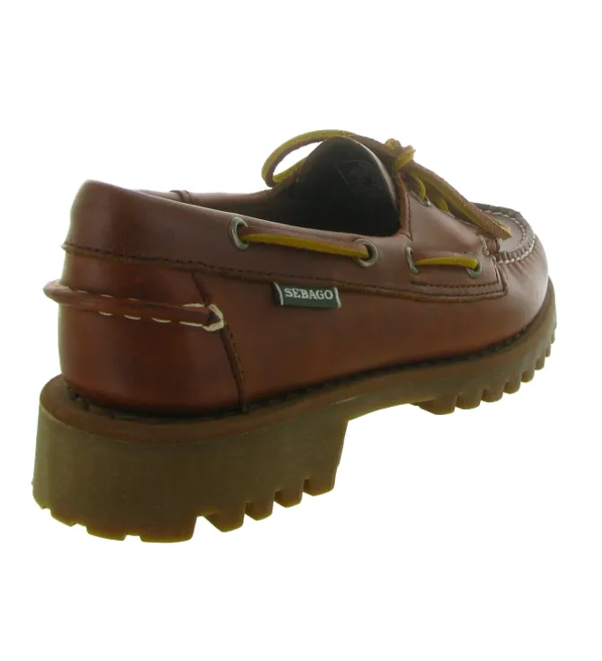 mocassins - Elégant - femme - Cuir - Marron - Sebago