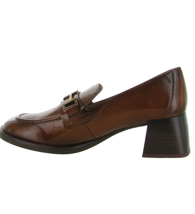mocassins - Elégant - femme - Cuir - Marron - Hispanitas