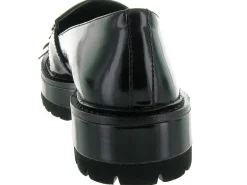 mocassins - Elégant - femme - Cuir - Noir - Elvio zanon