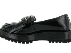mocassins - Elégant - femme - Cuir - Noir - Elvio zanon