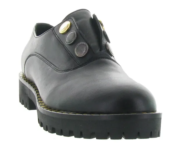 mocassins - Elégant - femme - Cuir - Noir - Armando