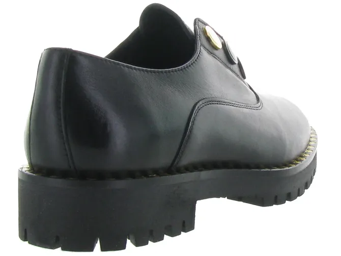 mocassins - Elégant - femme - Cuir - Noir - Armando