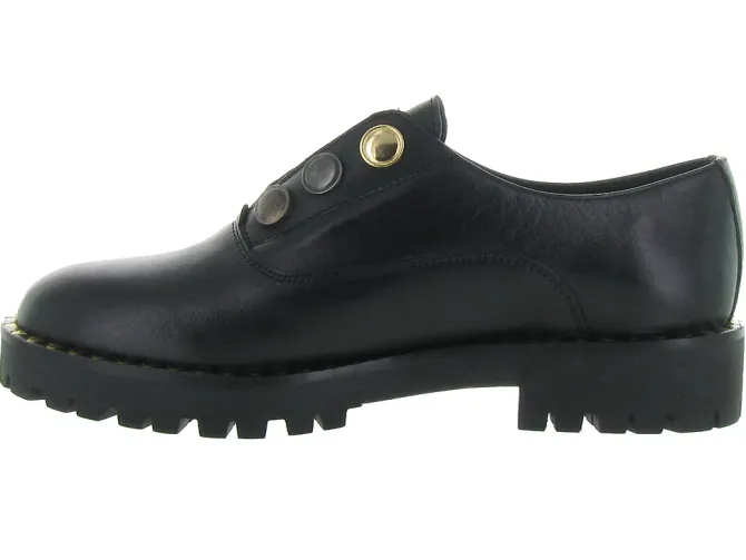 mocassins - Elégant - femme - Cuir - Noir - Armando
