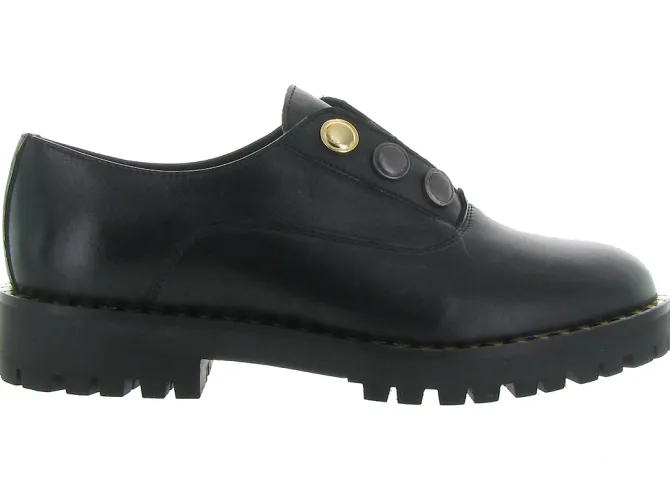 mocassins - Elégant - femme - Cuir - Noir - Armando
