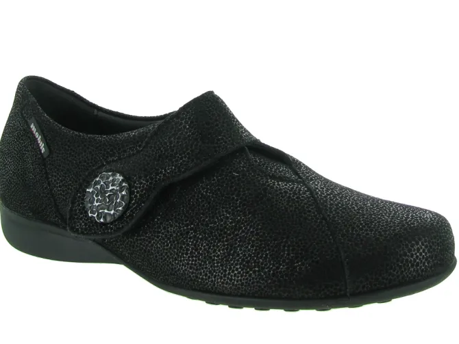 mocassins - Elégant - femme - Cuir - Noir - Mephisto
