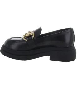 mocassins - Elégant - femme - Cuir - Noir - Semerdjian
