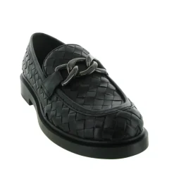mocassins - Elégant - femme - Cuir - Noir - Pons quintana