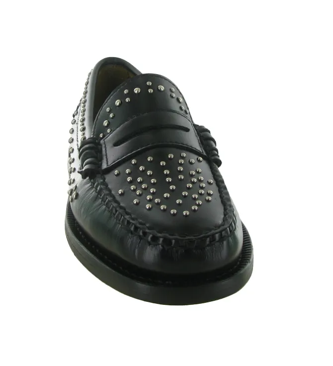 mocassins - Elégant - femme - Cuir - Noir - Sebago