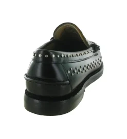 mocassins - Elégant - femme - Cuir - Noir - Sebago