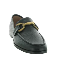 mocassins - Elégant - femme - Cuir - Noir - Bibi lou