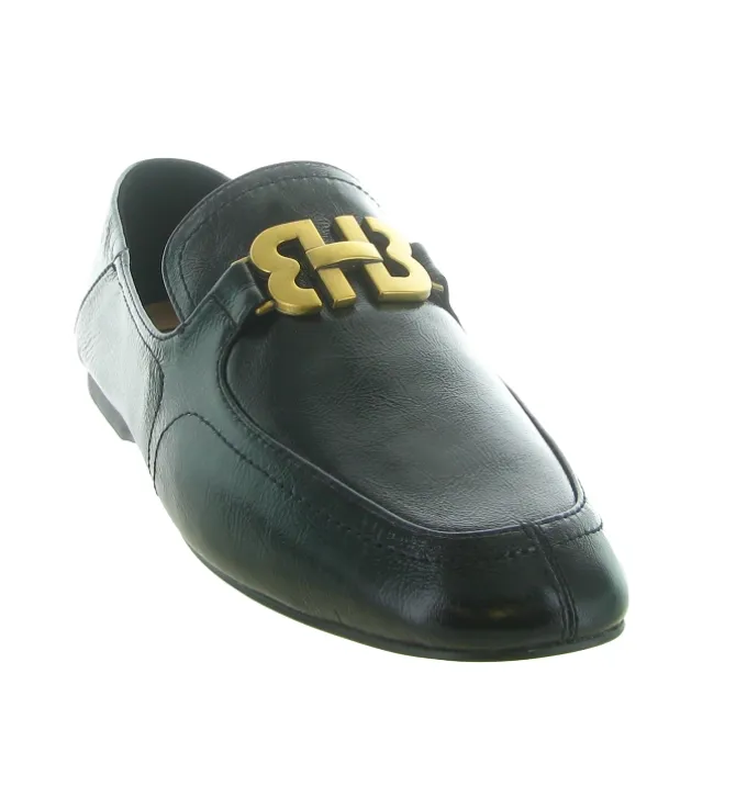 mocassins - Elégant - femme - Cuir - Noir - Bibi lou