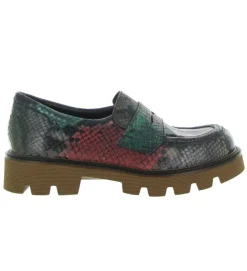 mocassins - Elégant - femme - Cuir - Python - Pons quintana