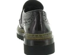 mocassins - Elégant - femme - Cuir - Rouge - Elvio zanon