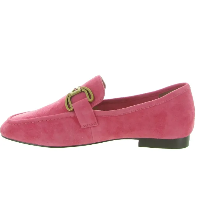 mocassins - Elégant - femme - Cuir - Rose - Bibi lou