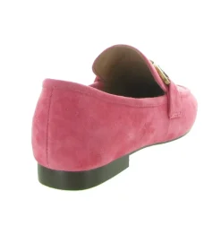 mocassins - Elégant - femme - Cuir - Rose - Bibi lou