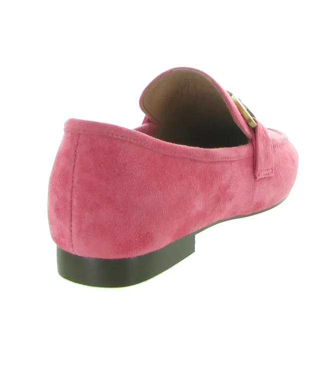 mocassins - Elégant - femme - Cuir - Rose - Bibi lou